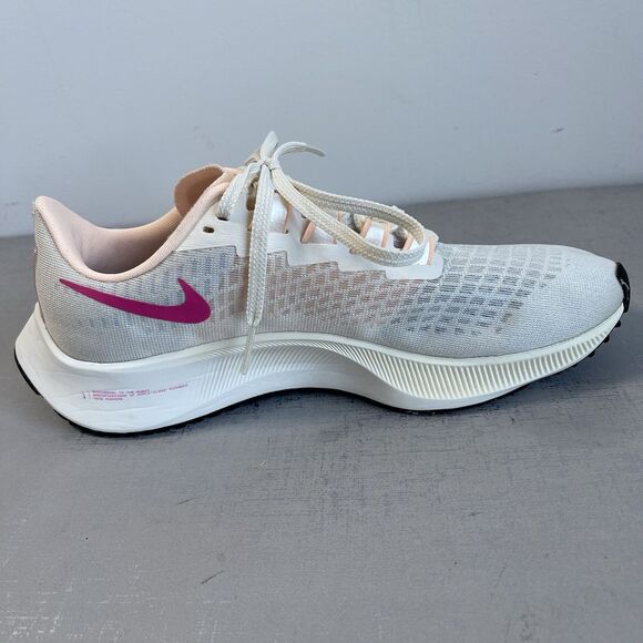 Nike Shoes Womens Size 7.5 Air Zoom Pegasus 37 Pale Ivory Running Sneakers - Picture 7 of 16